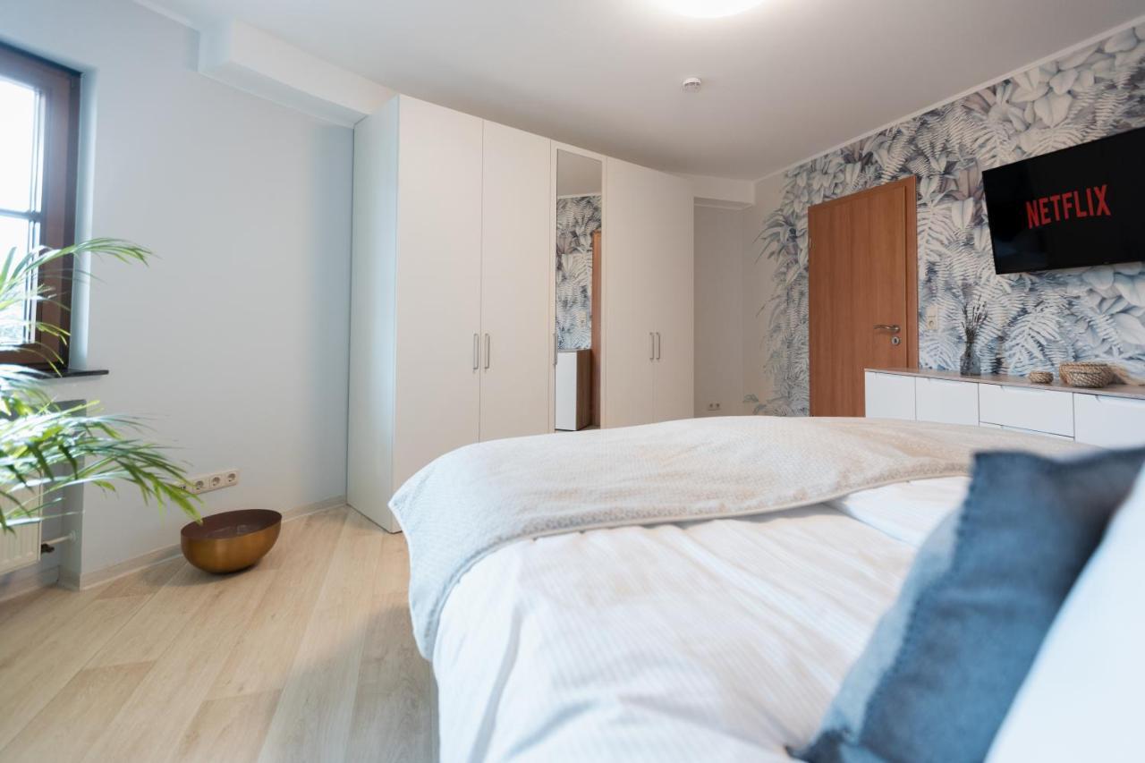 Erholung In Der Natur In Moselnahe, King Size Bett, Netflix, Waschmaschine, Trockner Bengel Εξωτερικό φωτογραφία